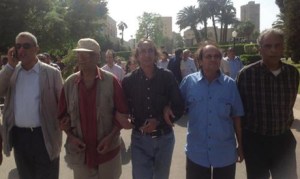 Artists march to Culture Ministry (Photo: Mohamed Saad)