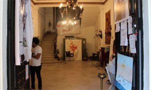 Inside the occupied Ministry of Culture, ground floor, 29 June 2013. (Photo: Ati Metwaly)