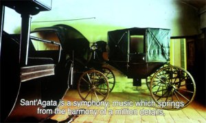 A still from 'Viva Villa Verdi', short film based on the photos from Verdi's villa located in the village of Sant'Agata 