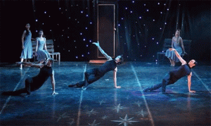 Scene from 'Exit Door' performance to be stages during the Abdel Moneim Kamel Young Choreographers Festival to take place on 6 and 7 March 2014. (Photo courtesy: Anja Ahcin)