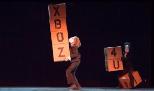 Scene from Frogz (Photo: Bassam Al Zoghby) 